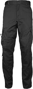 Amazon.com: ARMYU Black Uniform 9 Pocket Cargo Work Pants +